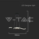 SUPERACTION_18W (2260lm) LED dekoratiivlamp 700*250 must korpus 3000K