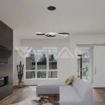 SUPERACTION_18W (2260lm) LED dekoratiivlamp 700*250 must korpus 3000K