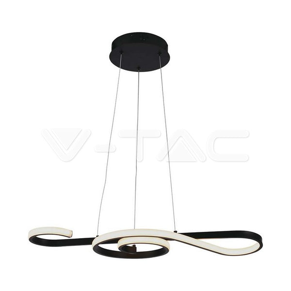 SUPERAKCIJA_18W (2260lm) LED dekoratīvā lampa 700*250 melns korpuss 3000K