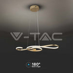 SUPERACTION_18W (2260lm) LED dekorationslampa 700*250 guld 3000K