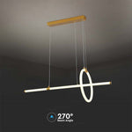 SUPERACTION_16W(1820Lm) LED-designarmatur, IP20, V-TAC, guld, 860x300mm, varmvitt ljus 3000K
