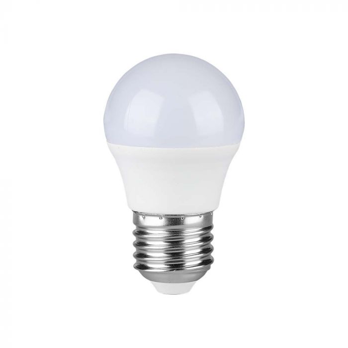 E27 3.7W(320Lm) LED Bulb, G45, V-TAC SAMSUNG, IP20, warm white light 3000K