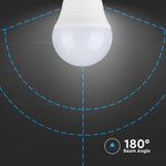 E27 3,7W (320Lm) LED-lampa, G45, V-TAC SAMSUNG, IP20, neutralvit 4000K