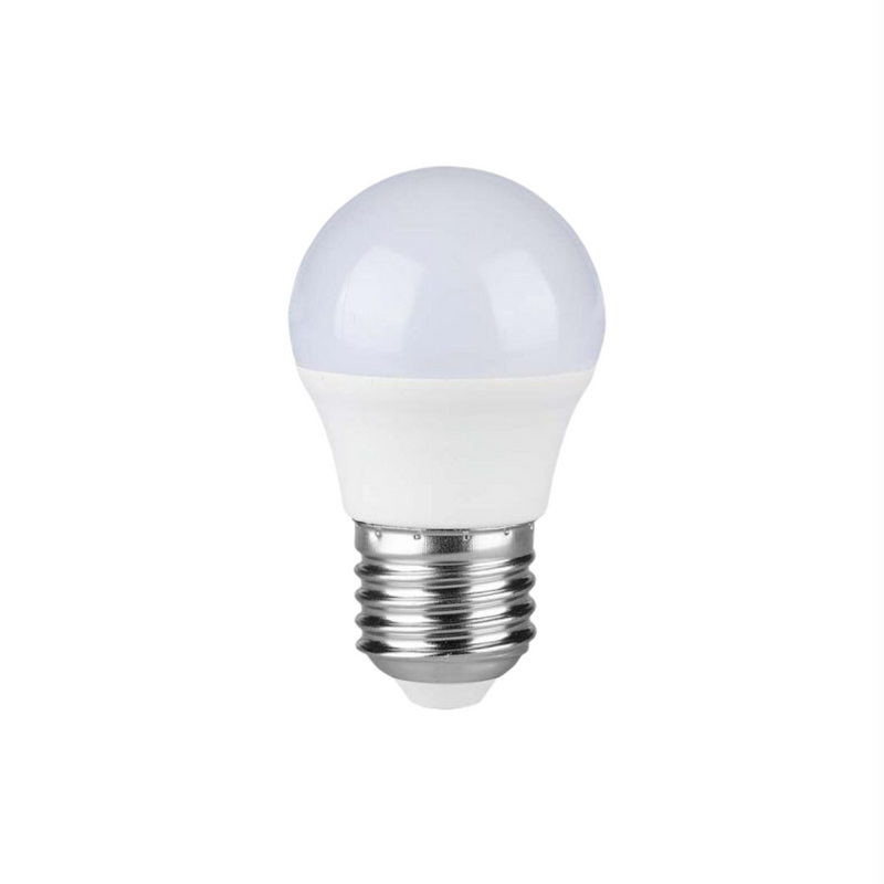 E27 3.7W(320Lm) LED-pirn, G45, V-TAC SAMSUNG, IP20, neutraalne valge 4000K