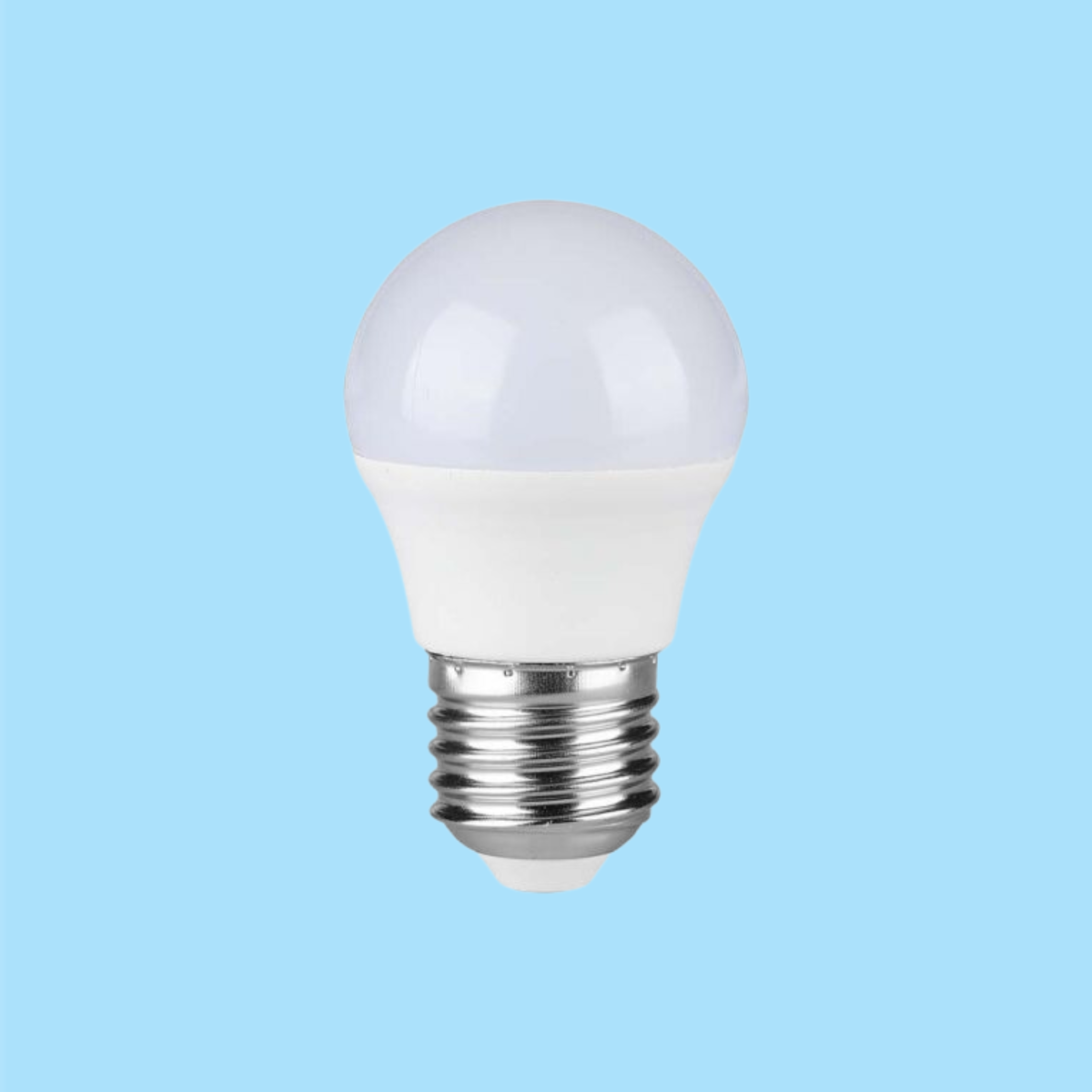 E27 3,7W (320Lm) LED-lampa, V-TAC SAMSUNG, IP20, kallvit 6500K