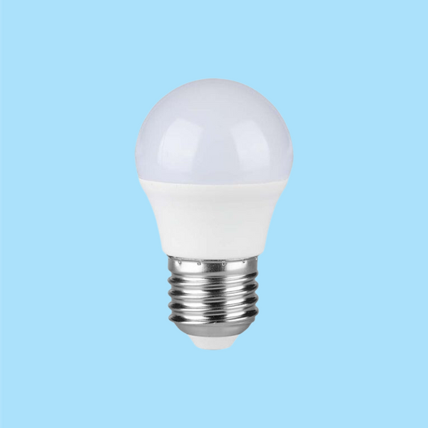 E27 3.7W(320Lm) LED Bulb, V-TAC SAMSUNG, IP20, cold white light 6500K