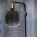 E27 4W LED dekorativ glödlampa, V-TAC, IP20, 140x200mm, svart, glas