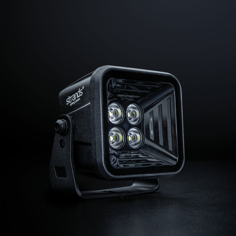 DARK KNIGHT FORTEX töövalguslamp 39W, 9-36v, reguleeritava valguse värvitemperatuuriga 6000k-5000k-4000k