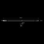 STRANDS LED marker light. LEDs 48, 620lm 9-32V length 505mm