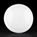 8W/16W/20W(1100–2700Lm) LED kupolveida gaismeklis ar avārijas funkciju un mikroviļņu sensoru, V-TAC VT-8633, SMD CREE, 135Lm/W, IP54, IK08, balts, Ø320x100mm, 110°, 3 gadu garantija, CCT 3in1