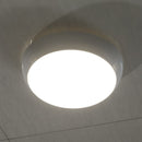 8W/16W/20W(1100–2700Lm) LED kupolveida gaismeklis ar avārijas funkciju un mikroviļņu sensoru, V-TAC VT-8633, SMD CREE, 135Lm/W, IP54, IK08, balts, Ø320x100mm, 110°, 3 gadu garantija, CCT 3in1