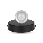 4.5W(420Lm) LED Wall lamp, V-TAC, IP20, black, warm white light 3000K