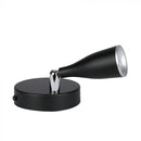 4.5W(420Lm) LED Sienas gaismeklis, V-TAC, IP20, melna, silti balta gaisma 3000K