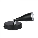 4.5W(420Lm) LED Wall lamp, V-TAC, IP20, black, warm white light 3000K