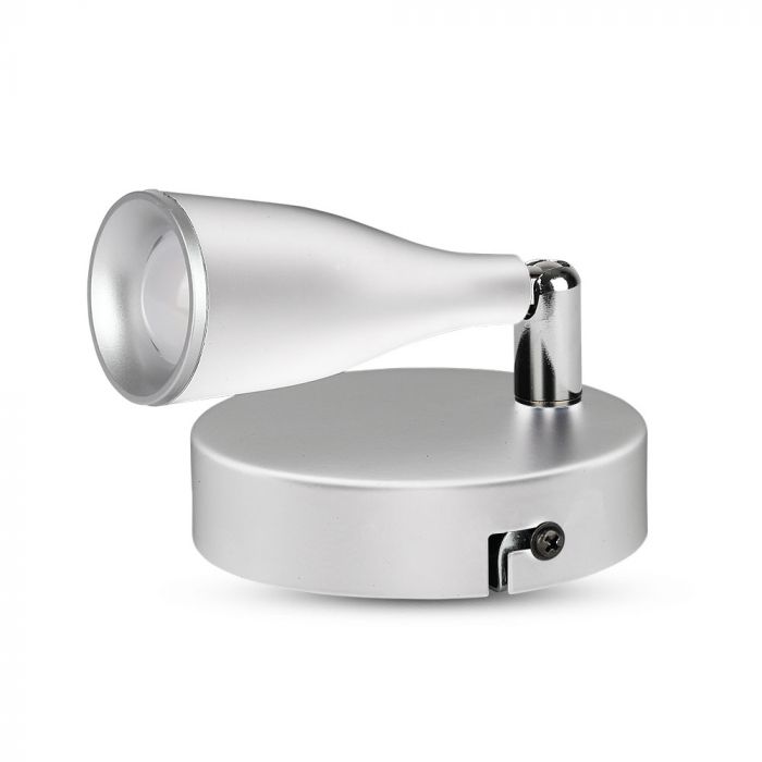 4.5W(420Lm) LED Wall lamp, V-TAC, IP20, white, neutral white light 4000K