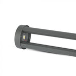 10W(450Lm) LED-trädgårdslampa, grått hölje, 80 cm, IP65, V-TAC, varmvitt ljus 3000K