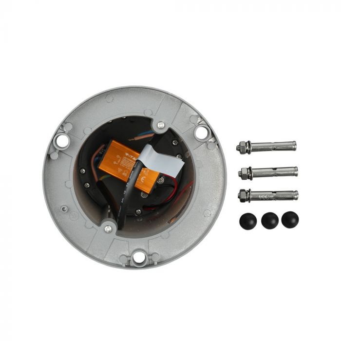 10W(450Lm) LED aialamp, hall korpus, 80 cm, IP65, V-TAC, soe valge valgus 3000K