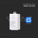 Smart receiver with Wifi, compatible with V-TAC Smart Light app, Google home and Amazon Alexa (compatible with SKU: 8460,8461,8462)