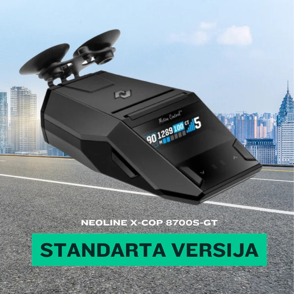 Standarta versija_36Ghz Radaru detektors NEOLINE X-COP 8700s GT