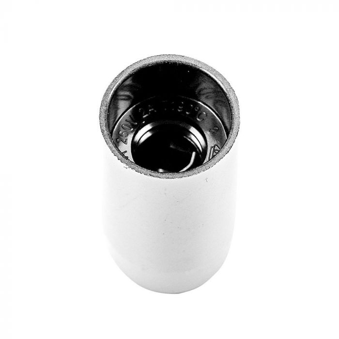 E14 bulb frame, white, V-TAC