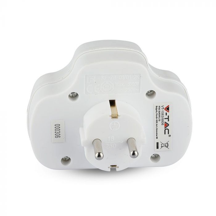 Adapter 16A, 3500W, AC:230V, IP20, V-TAC