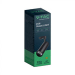 40W(3150Lm) LED raidvalgusti, V-TAC, IP20, 2 aastat garantiid, must, musta reflektoriga 3IN1(2700/4000/6000K)