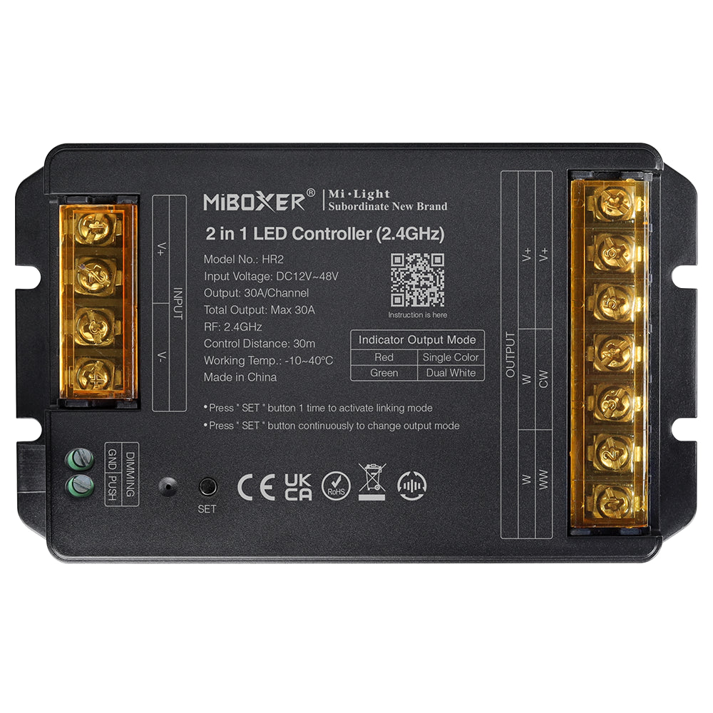 LED kontrolieris (2,4 GHz) Izeja Max 30A
