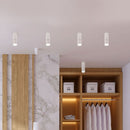 GU10 Takmonterad armatur, vit, 197 x Ø59,5 mm, Max 35W, V-TAC