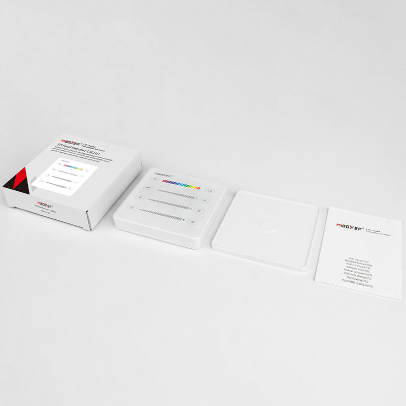 Kaugjuhtimispult SPI-kontrollerile (2,4 GHz) Magnetiline hoidik lihtsa paigaldusega, värvus valge