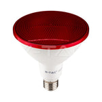 E27 17W(1300Lm) LED-lampa, PAR38, V-TAC, röd