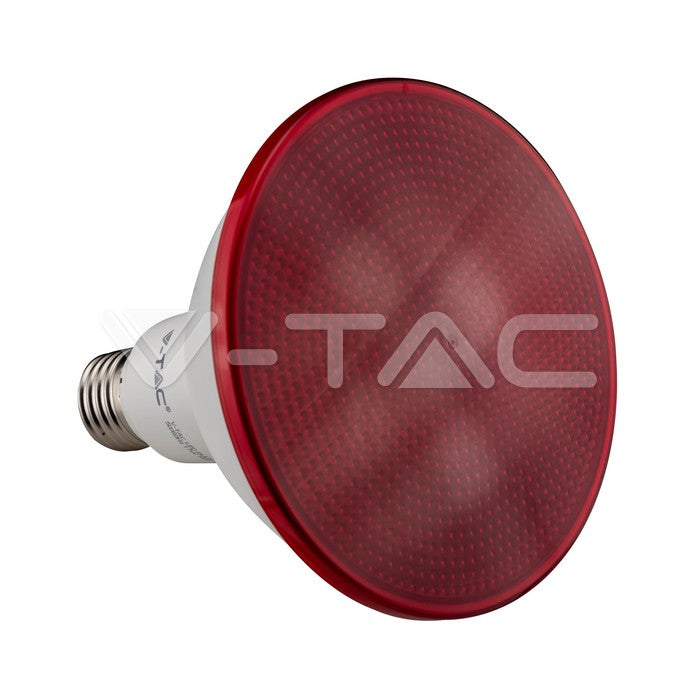 E27 17W(1300Lm) LED-lampa, PAR38, V-TAC, röd
