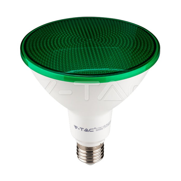 E27 17W(1300Lm) светодиодная лампа, PAR38, V-TAC, зеленый