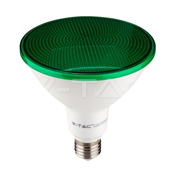 E27 17W(1300Lm) LED-pirn, PAR38, V-TAC, roheline