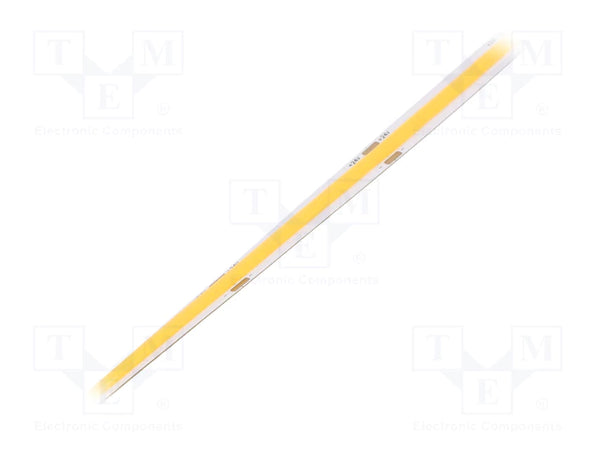 LED ribad COB 24v;hind 1 meetri kohta 8w 2700k IP20, 740lm, RA90, 8mm