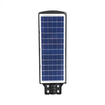 12W (1200Lm) LED päikesepaneelide tänavavalgustus, V-TAC, IP65, must, jaheda valge valgus 6000K