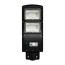 8W (1000Lm) LED päikesepaneelide tänavavalgusti, V-TAC, IP65, must, jaheda valge valgus 6000K