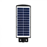 8W (1000Lm) LED päikesepaneelide tänavavalgusti, V-TAC, IP65, must, jaheda valge valgus 6000K