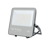 100W(18500Lm) LED prožektors, V-TAC VT-44105, CREE SMD, 185Lm/W, IP65, IK05, melns, 256x42x229mm, 1m kabelis, 115°, 6 gadu garantija, neitrāli balta gaisma 4000K