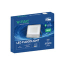 200W(37000Lm) LED prožektors, V-TAC VT-44205, CREE SMD, 185Lm/W, IP65, IK05, melns, 406x47x333mm, 1m kabelis, 115°, 6 gadu garantija, neitrāli balta gaisma 4000K