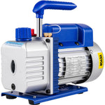 VEVOR gaisa kondicionēšanas vakuuma sūknis 533 l/min (9 CFM), 746 W (1 ZS), eļļas tilpums 370 ml, paredzēts aukstuma aģentu sistēmu vakuumēšanai un degazācijai