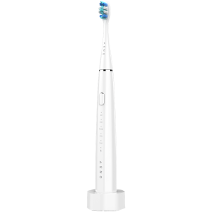 AENO SMART Sonic elektriskā zobu birste, DB1S: Balta, 4 režīmi + 8 viedās funkcijas, bezvadu uzlāde, 46000 apgr./min, 90 dienas bez uzlādes, IPX7
