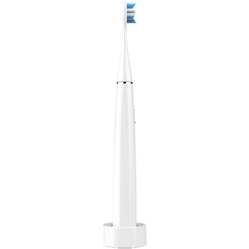 AENO SMART Sonic elektriskā zobu birste, DB1S: Balta, 4 režīmi + 8 viedās funkcijas, bezvadu uzlāde, 46000 apgr./min, 90 dienas bez uzlādes, IPX7