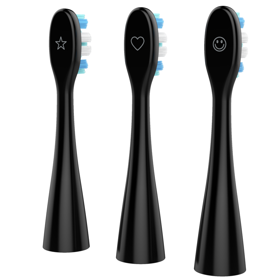 AENO SMART Sonic elektriskā zobu birste, DB2S: Melna, 4 režīmi + 8 viedās funkcijas, bezvadu uzlāde, 46 000 apgriezieni minūtē, 90 dienas bez uzlādes, IPX7