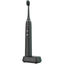 AENO Sonic elektriskā zobu birste DB6: Melna, 5 režīmi, bezvadu uzlāde, 46 000 apgriezieni minūtē, 40 dienas bez uzlādes, IPX7