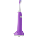 AENO bērnu elektriskā zobu birste DB9, violeta, 19 200 apgr./min, 3 režīmi, spiediena sensors, bezvadu uzlāde, 3 uzgaļi, IPX7