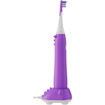 AENO bērnu elektriskā zobu birste DB9, violeta, 19 200 apgr./min, 3 režīmi, spiediena sensors, bezvadu uzlāde, 3 uzgaļi, IPX7