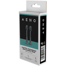 AENO rezerves zobu birstes uzgaļi, melni, ar Dupont sariem, 2 gab. komplektā, piemēroti ADB0004/ADB0006 un ADB0003/ADB0005 modeliem