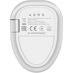 AENO zobu irigators DI2, 5 režīmi, līdz 140 PSI, 1900 impulsi/min, 360° sprausla, IPX7, līdz 100 dienām bez uzlādes, 3 sprauslas