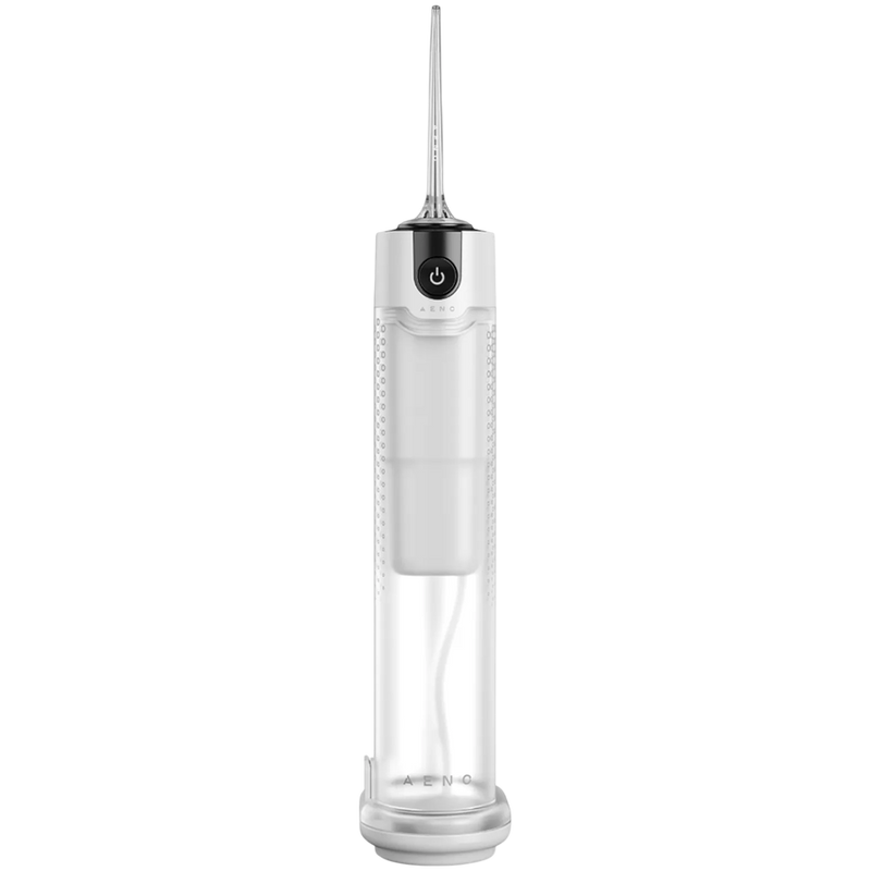 Zobu irigators ar magnētiskām sprauslām, 3,7 V, 8 W, 2500 mAh akumulators, 240 ml tvertne