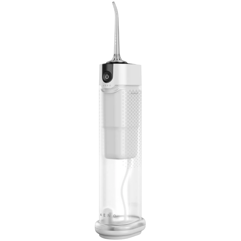 Zobu irigators ar magnētiskām sprauslām, 3,7 V, 8 W, 2500 mAh akumulators, 240 ml tvertne